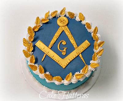 Masonic Lodge - Cake by Donna Tokazowski- Cake Hatteras, Martinsburg WV