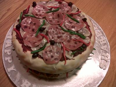 Pizza Cake - Cake by ray
