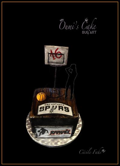 Basketball 🏀 Cake - Cake by Cécile Fahs