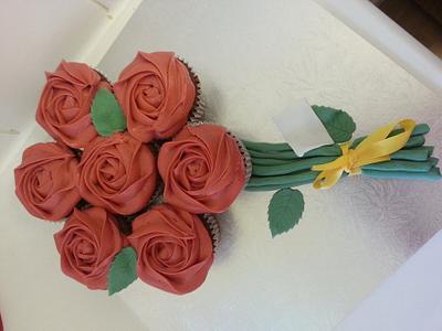 Valentines/Mothers Day Cupcake - Cake by Stacey