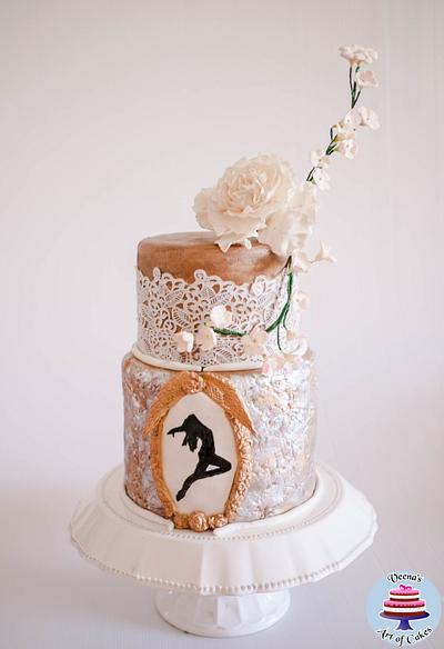Dance Artistic Interpretation. - Cake by Veenas Art of Cakes 