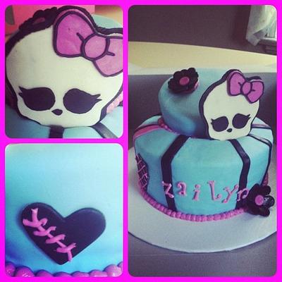 Monster High Topsy Turvy - Cake by Michelle Allen