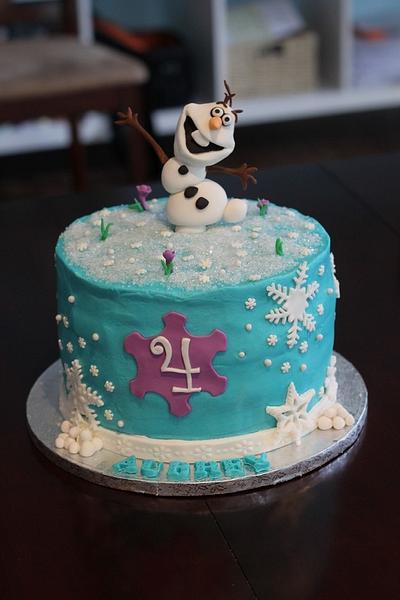 Olaf - Cake by Shelly- Sweetened by Shelly