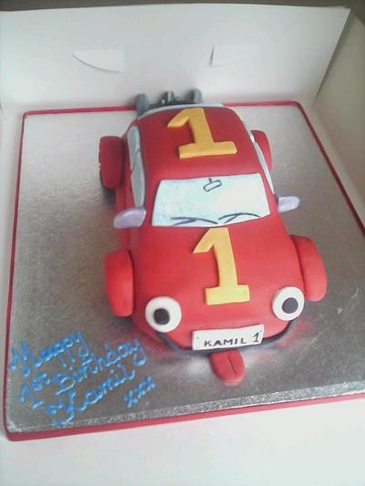 funny car :) - Cake by Joanna Wisniewska