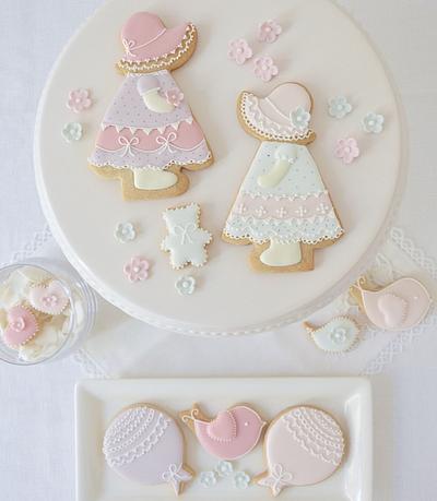 Doll cookies - Cake by bonbonsugarart