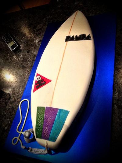 Surfboard - Cake by Nadia French