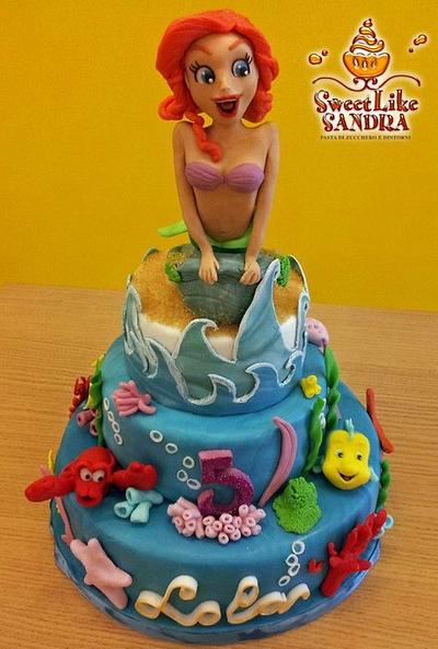 Little Mermaid cake - Torta la Sirenetta - Cake by Sandra