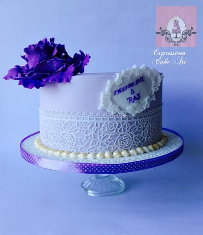 Lavender Love - Cake by Expressions Cake Art (Su)