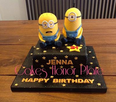 Despicable Me Minions Cake - Cake by Cakes Honor Plate