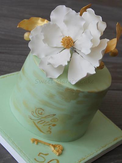 Magnolia's cake - Cake by Sweet Mami's Cake