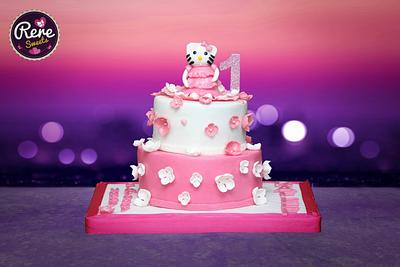 Kitty cake - Cake by Rere_Sweets