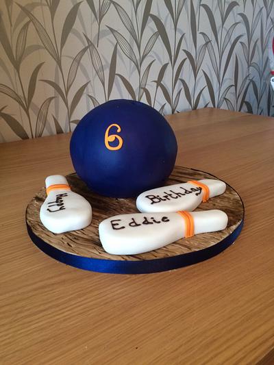 Bowling Ball Cake - Cake by The Cheltenham Cakery