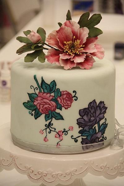 painted cake - Cake by Flavia De Angelis