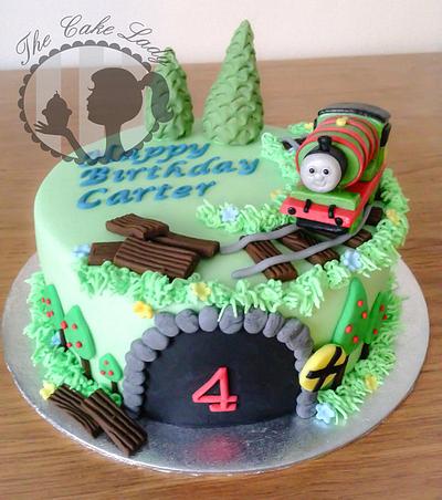 Percy Engine Cake - Cake by Gemma Harrison