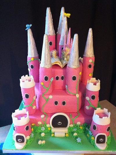 Princess Castle Cake  - Cake by KaysCakesBristol
