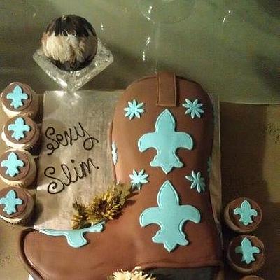 Boots & More... Cake!! - Cake by Sherri