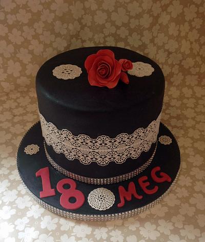 18th Birthday Cake - Cake by Andromeda