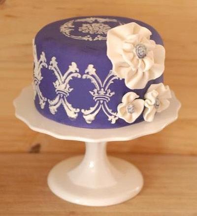 Damask elegant cake - Cake by Bobepine