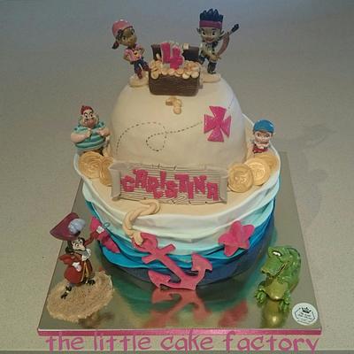 Jake and the Neverland Pirates - Cake by The Little Cake Factory 