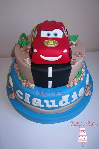 Cars - Cake by pollyscakes