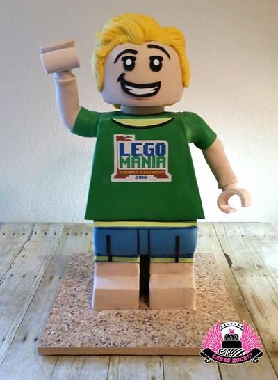 Hudson's Lego Man - Cake by Cakes ROCK!!!  