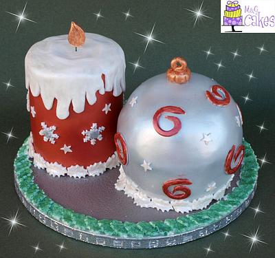 Merry Xmas and Happy New Year! - Cake by M&G Cakes
