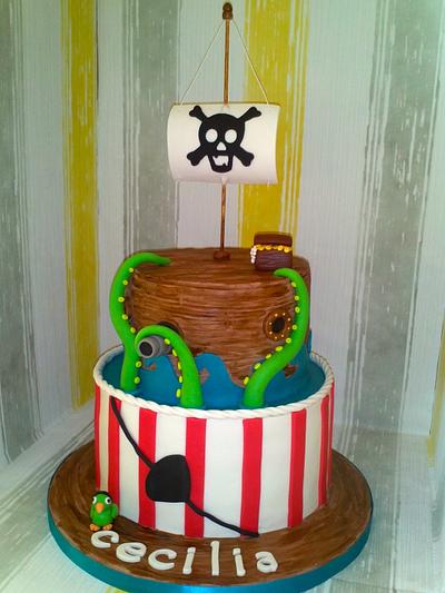 Pirate cake - Cake by Milena