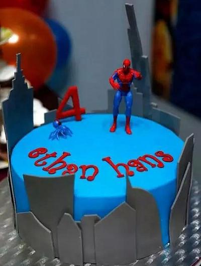 spiderman cake - Cake by apple