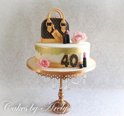 LV inspired cake - Cake by Cakes by Arelys