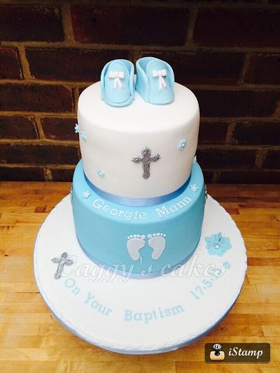 Baptism cake - Cake by Caggy