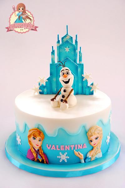 Frozen Cake - Cake by SweetLin