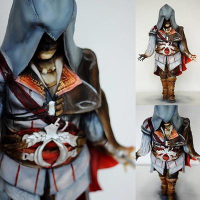 Assassins Creed Sculpted cake - Cake by Sugar Spice