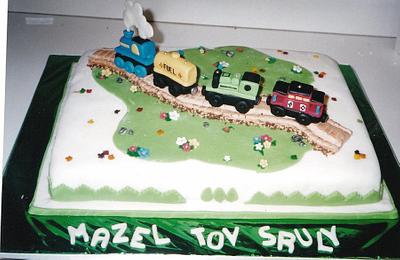 Train Cake - Cake by Cheryl