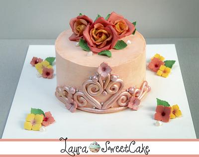 Rose Cake - Cake by Laura Dachman