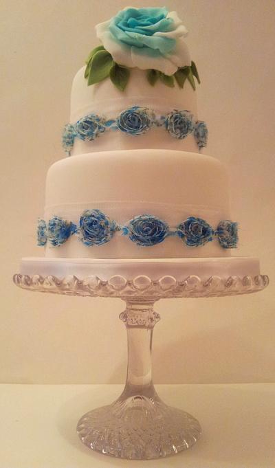 Mini wedding cake - Cake by Sarah Poole