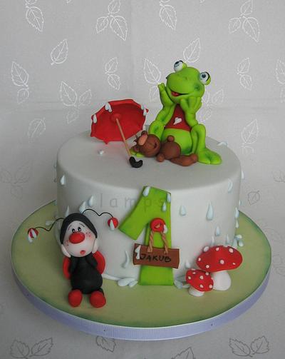 Little frog - Cake by lamps