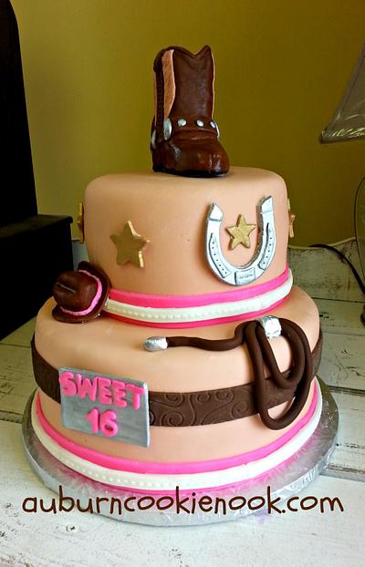 Sweet 16 - Cake by Cookie Nook