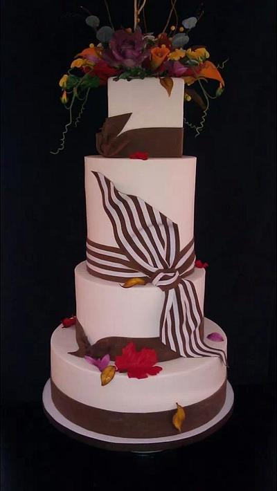 Fall wedding cake - Cake by Antonio Balbuena