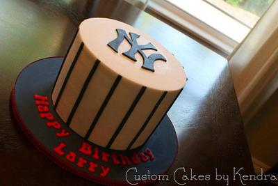 YANKEES BIRTHDAY CAKE - Cake by Kendra