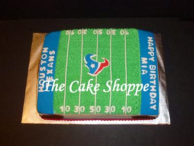 Houston Texans cake - Cake by THE CAKE SHOPPE