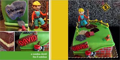 David's Own Construction Sight! - Cake by Bela Verdasca