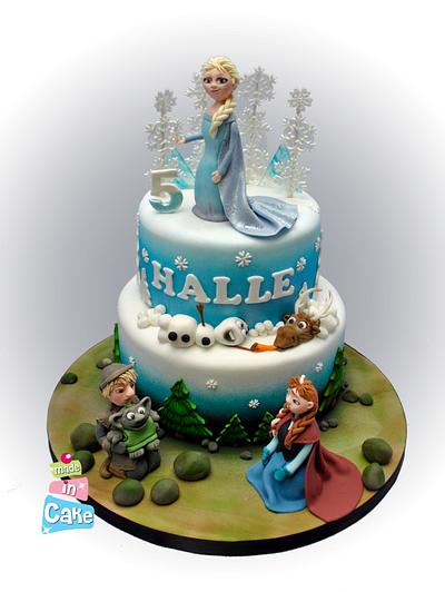 Frozen (yep, another one!) - Cake by June