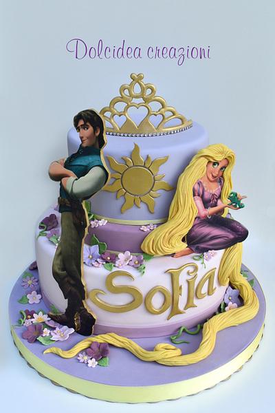 Tangled - Rapunzel - Cake by Dolcidea creazioni