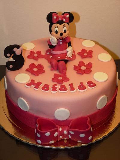 Minnie Cake - Cake by Aventuras Coloridas