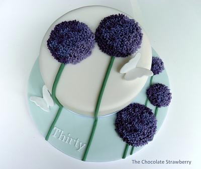 Allium Cake - Cake by Sarah Jones
