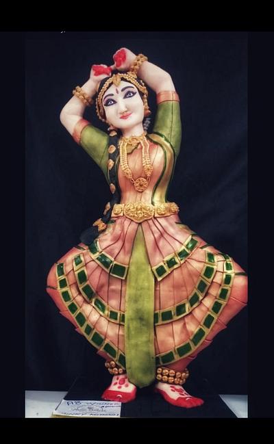 Shobana:MY BHARATANATYAM DANCER  - Cake by thefrostgoddess