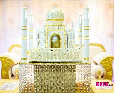The Golden Taj Mahal Wedding Cake - Cake by KEEKjes