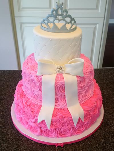 Princess in pink - Cake by Yum Cakes and Treats