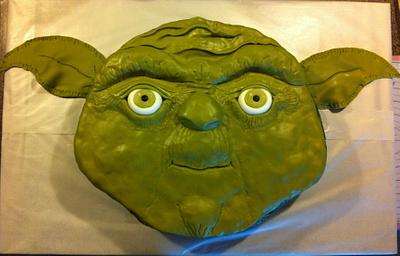 Master Yoda - Cake by SaraLiz