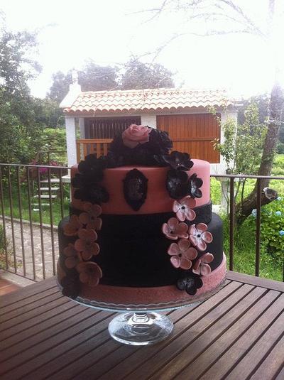 Wedding cake - Cake by Dulceycia
